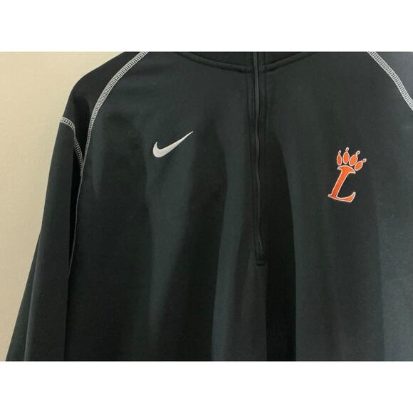 Nike Men's Therma-Fit Black Up Long Sleeve Ne Tasks Sweatshirt size XXL - Picture 6 of 9